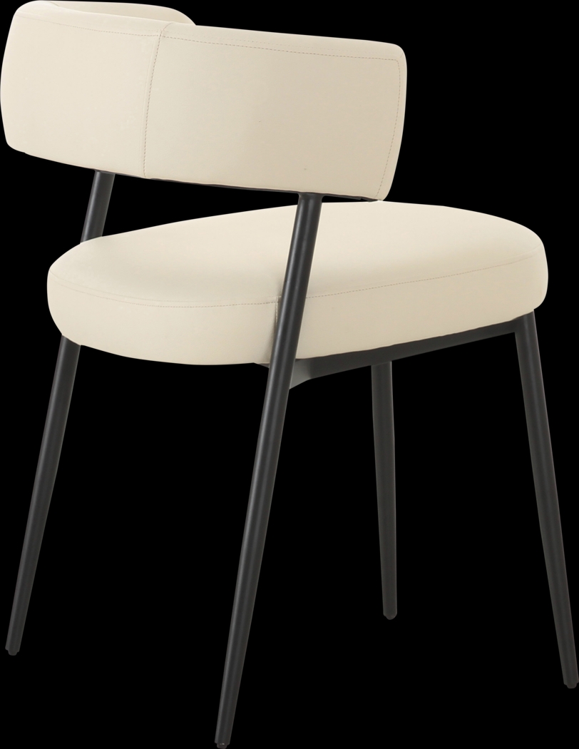 Deloice Cream Dining Chair - Thumbnail - Image 4
