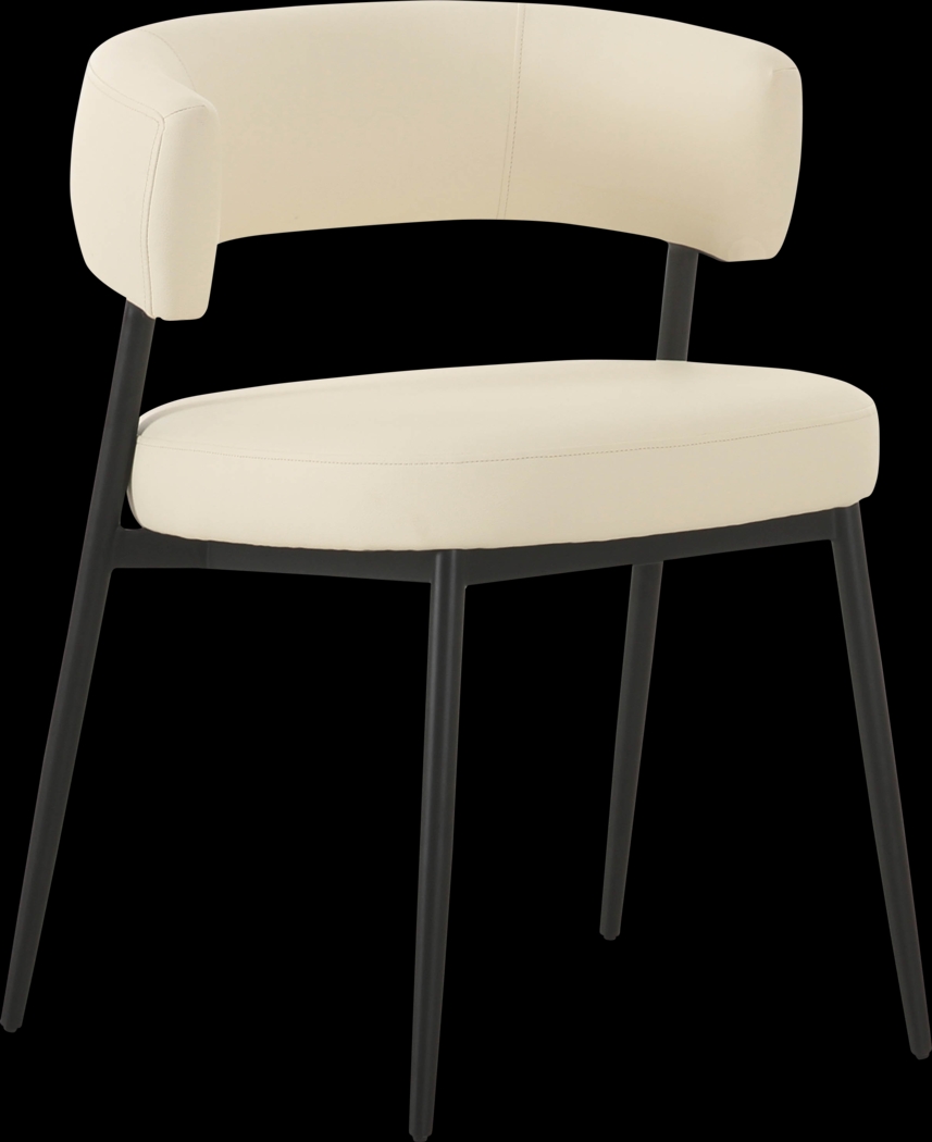 Deloice Cream Dining Chair - Thumbnail - Image 1
