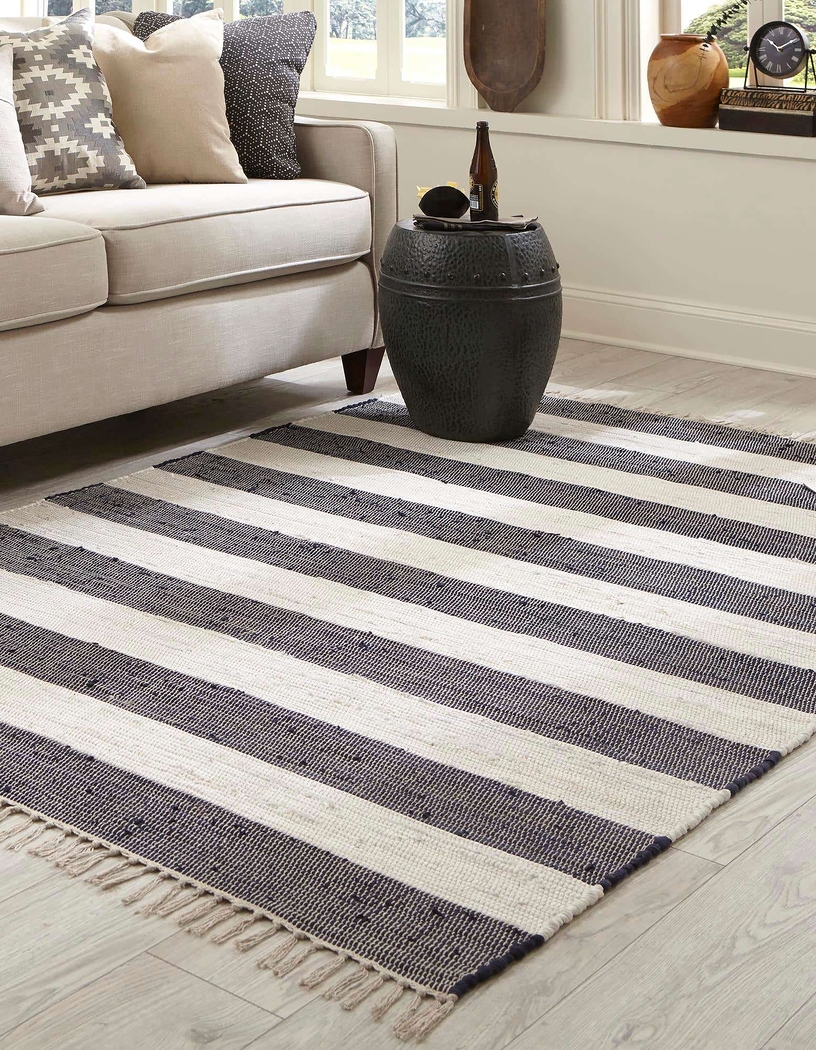 Delonn Navy 9' x 12'2 Rug - Thumbnail - Image 3