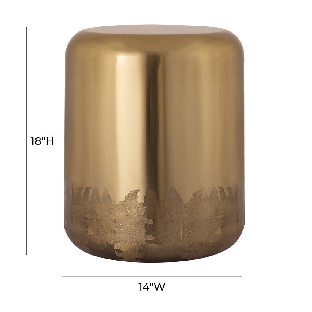 Deloran Gold Side Table - Thumbnail - Image 5