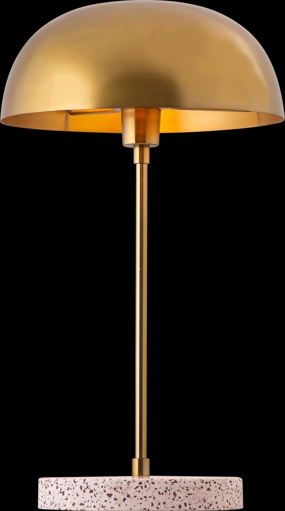 Delorna Gold Table Lamp - Thumbnail - Image 3