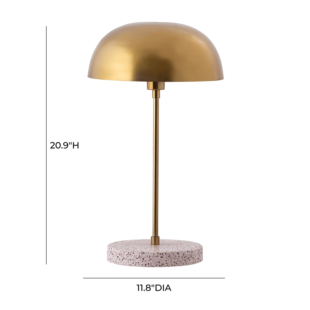 Delorna Gold Table Lamp - Thumbnail - Image 7