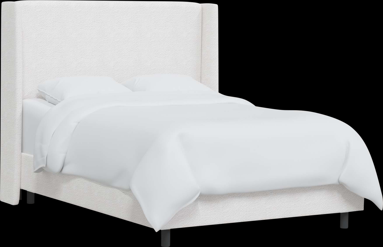 Delorna I White King Bed - Thumbnail - Image 1