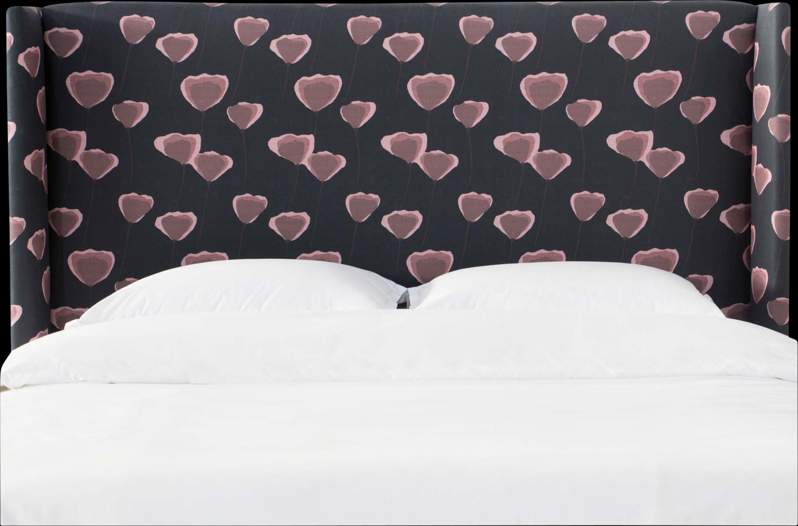 Delorna II Dark Blue King Headboard - Thumbnail - Image 1