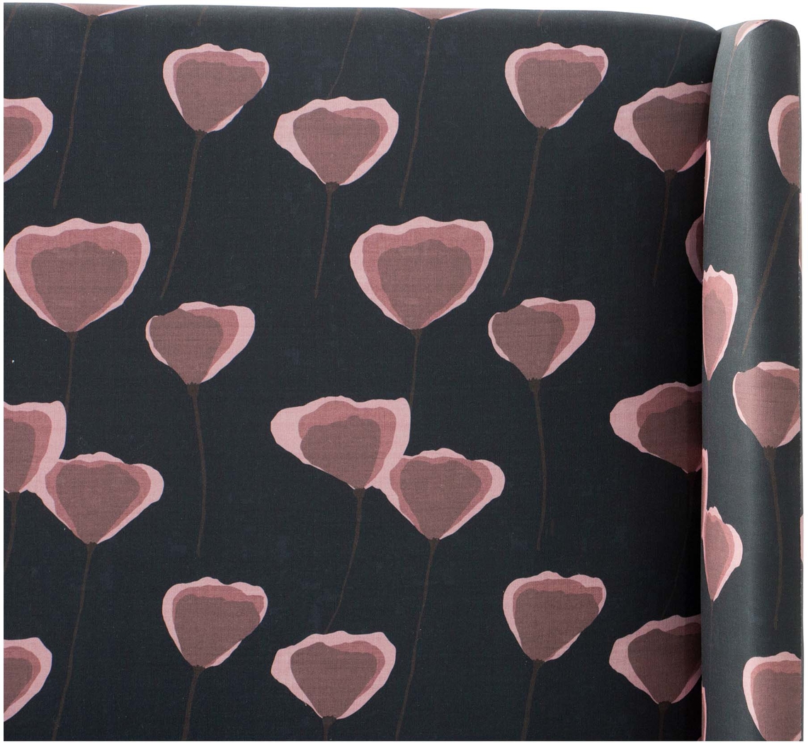 Delorna II Dark Blue Twin Headboard - Thumbnail - Image 3