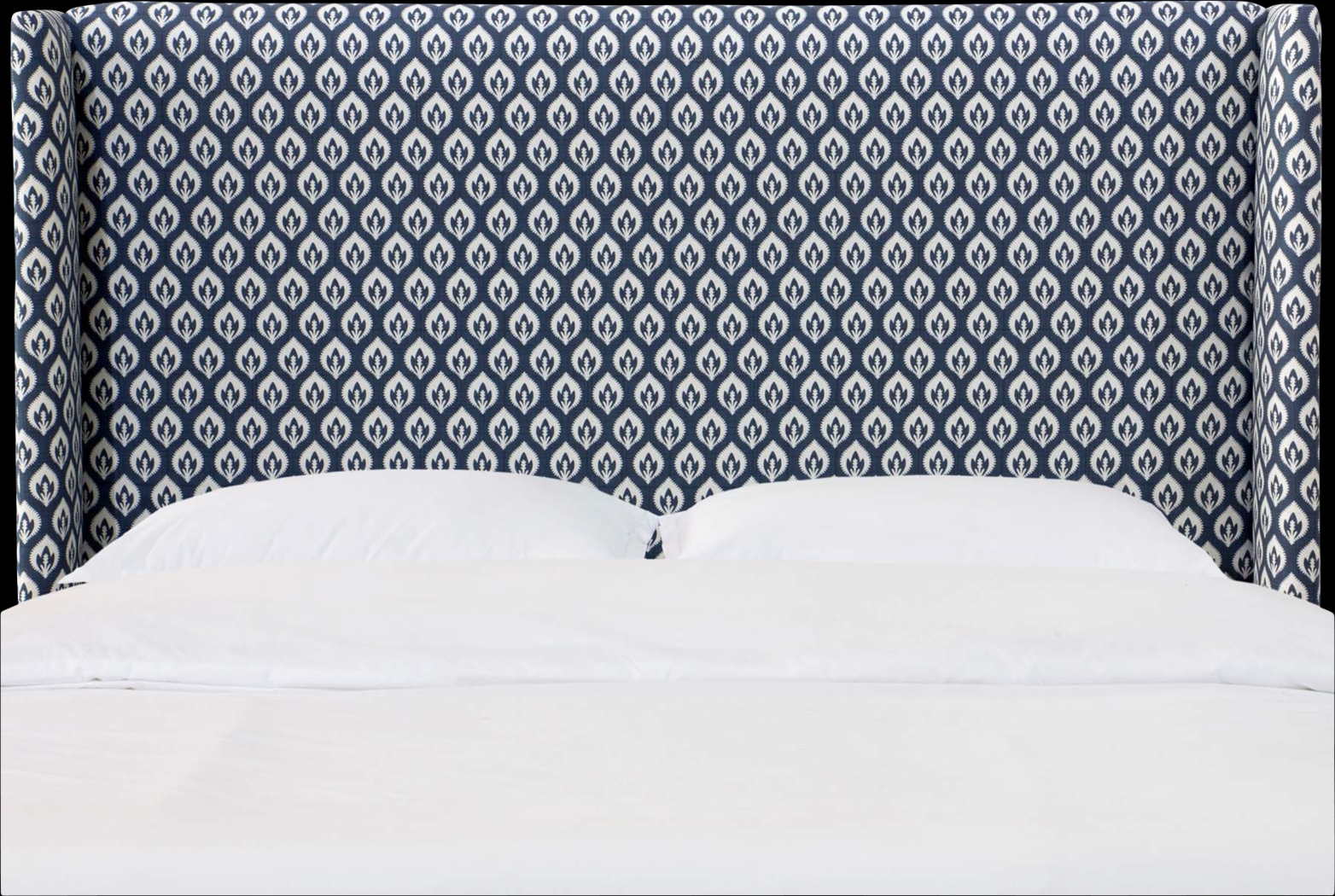 Delorna II Navy California King Headboard - Thumbnail - Image 1