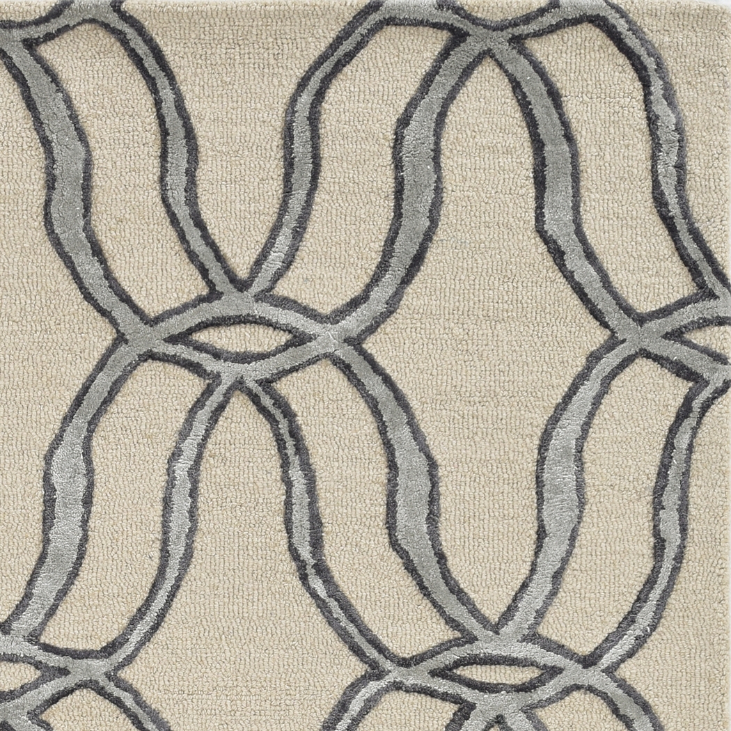Delorwin Gray 5' x 7' Rug - Thumbnail - Image 5