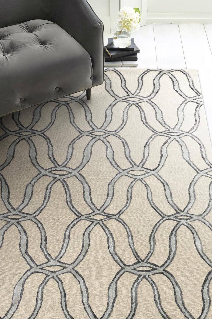 Delorwin Gray 8' x 10' Rug - Thumbnail - Image 2