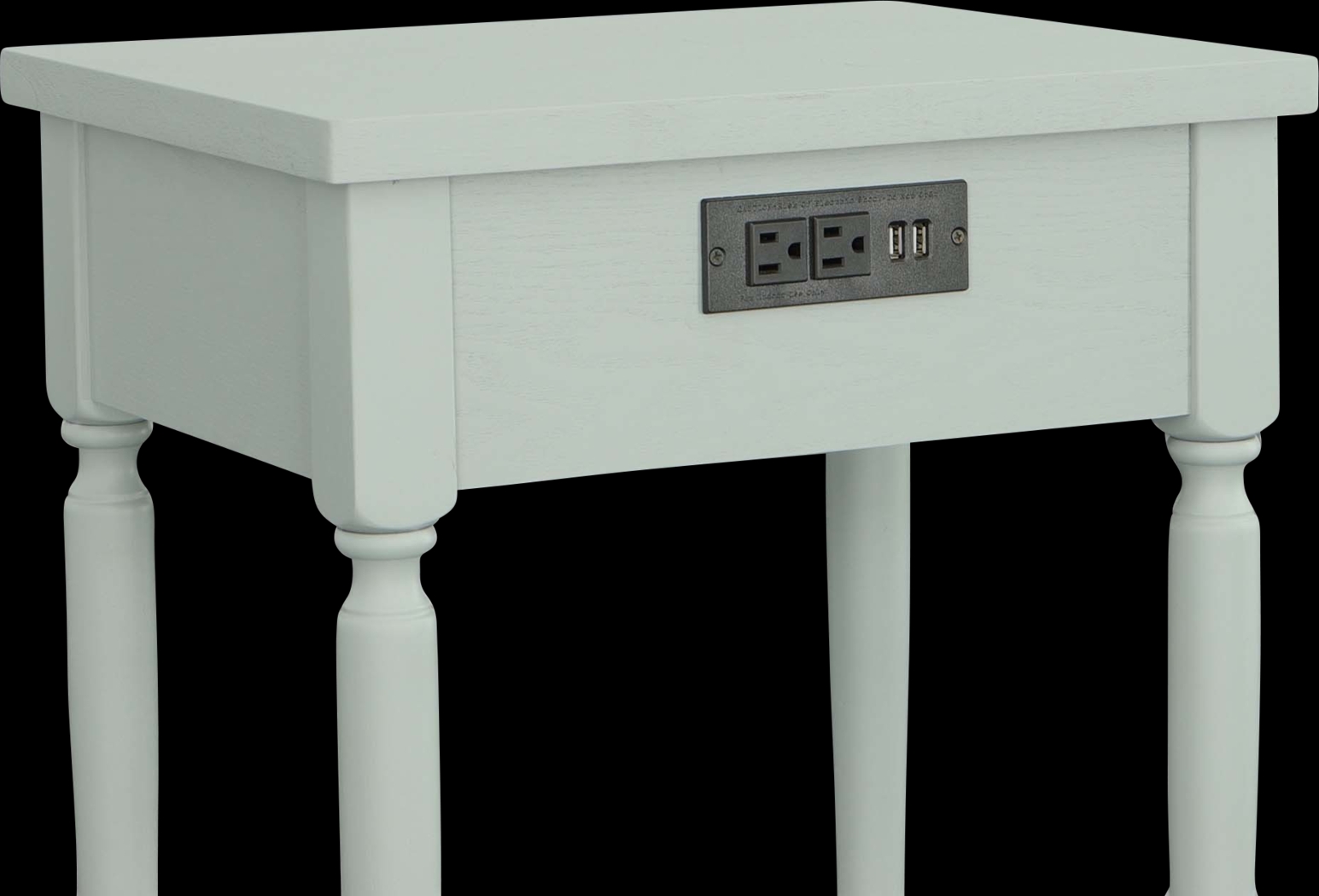 Delphinium Gray End Table - Thumbnail - Image 3