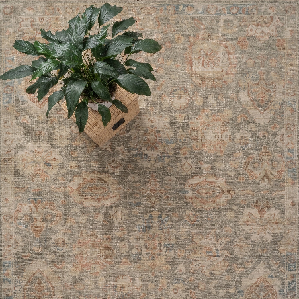 Delsonee Gray 3' x 5' Rug - Thumbnail - Image 2