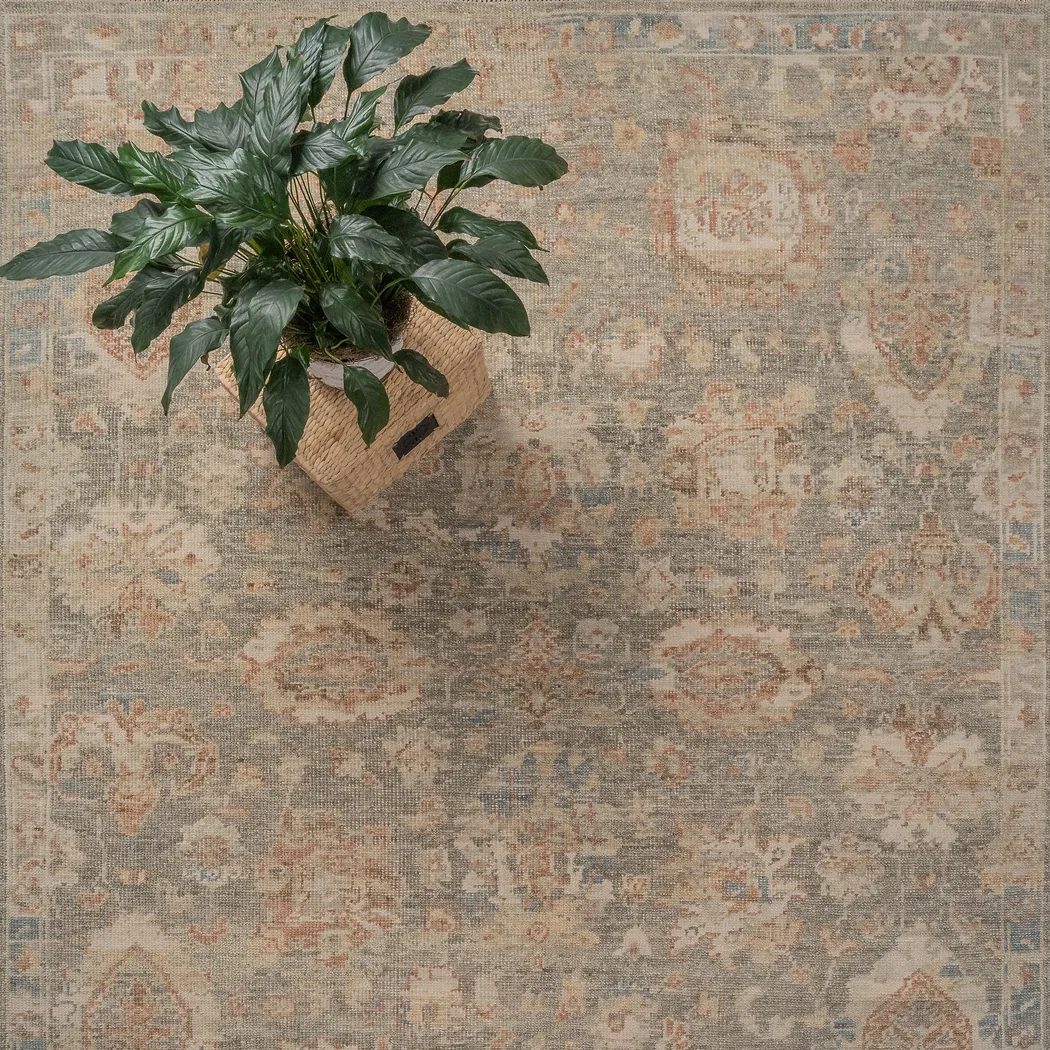 Delsonee Gray 5' x 8' Rug - Thumbnail - Image 2