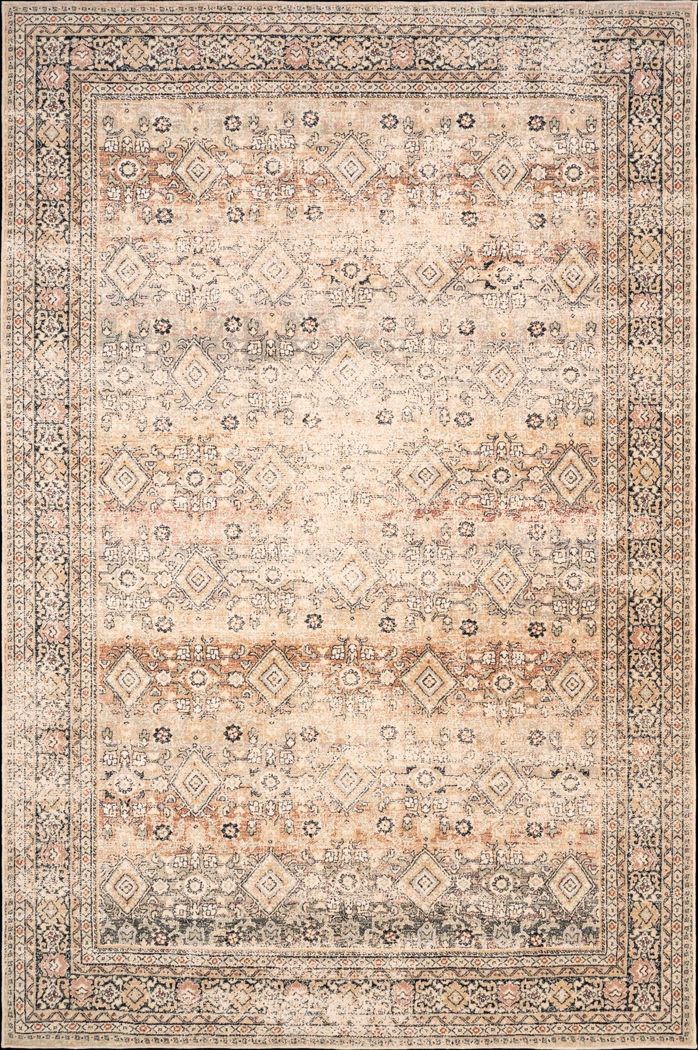 Delstead Multi 5'3 x 7'6 Rug - Thumbnail - Image 1