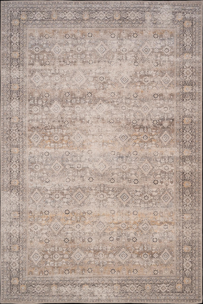 Delstead Smoke Gray 9'10 x 11' Rug - Thumbnail - Image 1