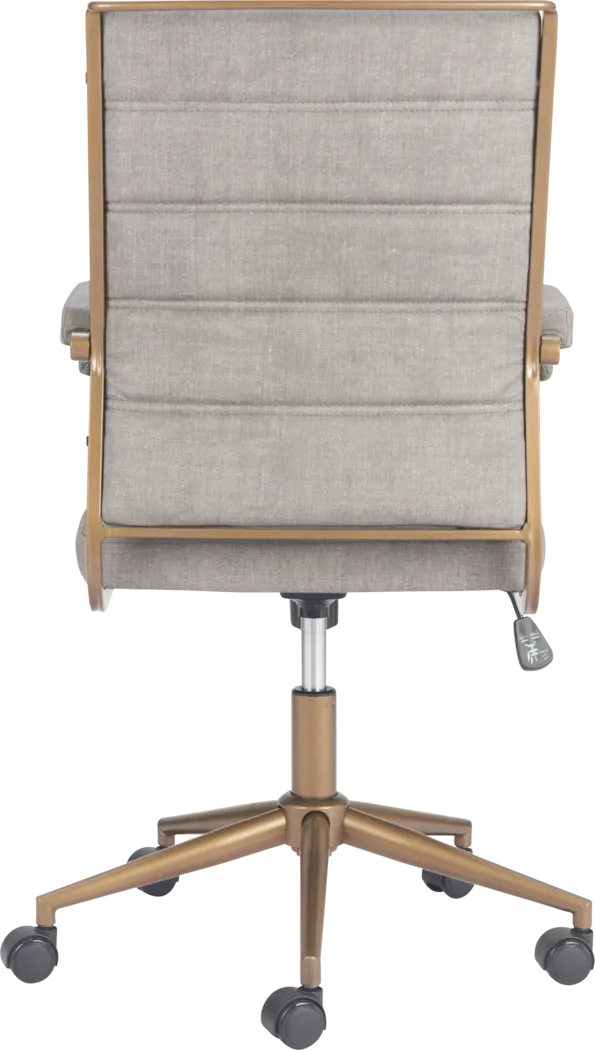 Delthe Gray Office Chair - Thumbnail - Image 6