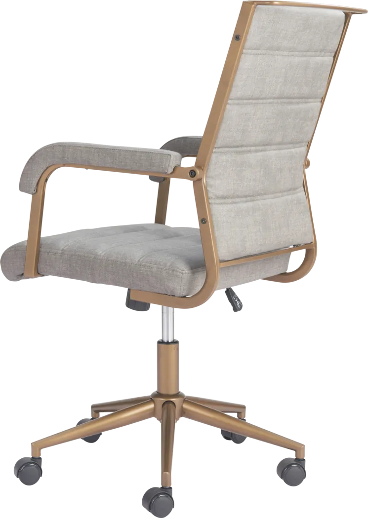 Delthe Gray Office Chair - Thumbnail - Image 7