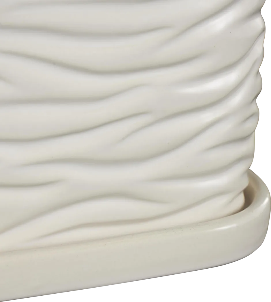Deluge White Planter, Set of 3 - Thumbnail - Image 3