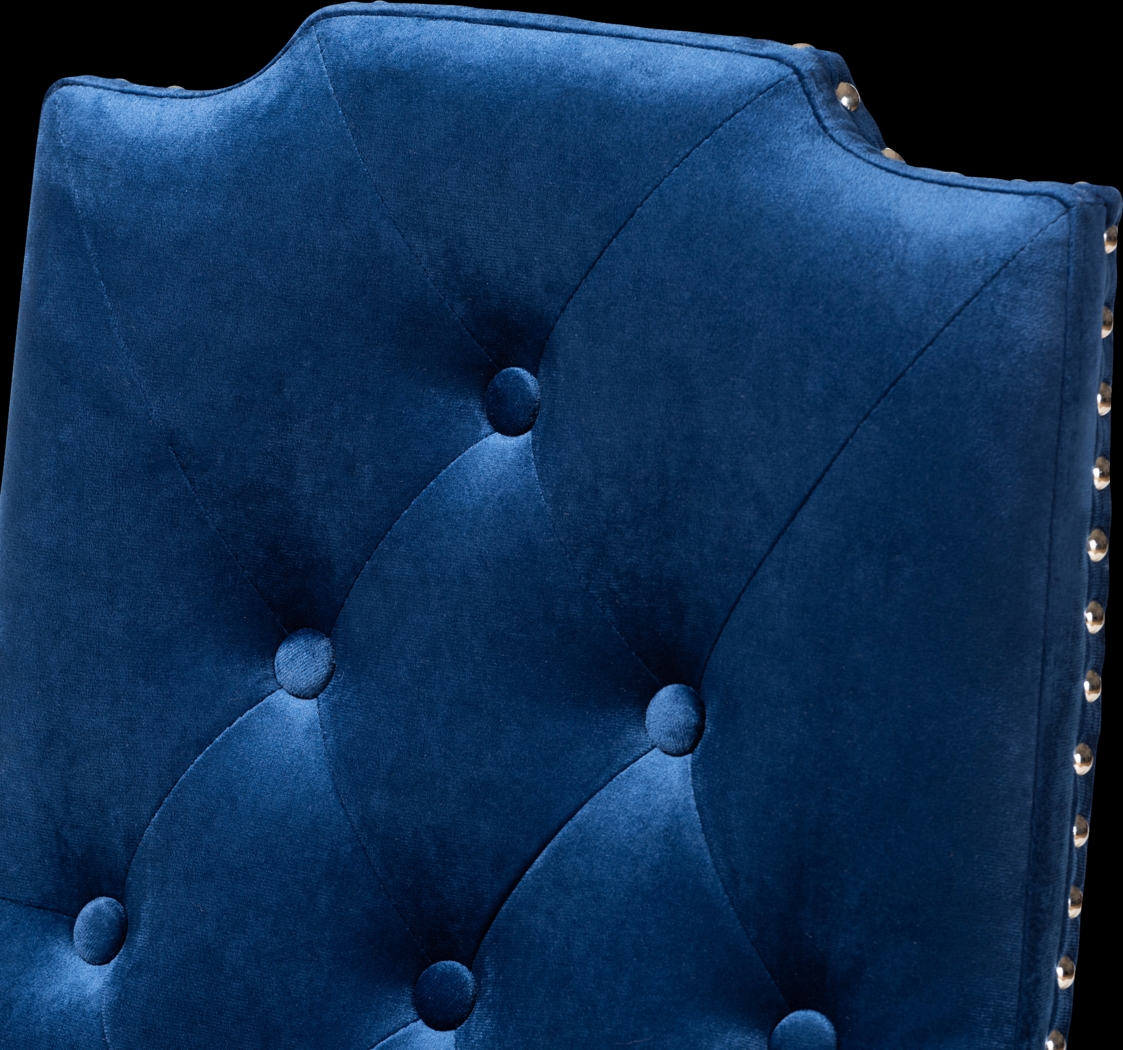 Delwood Navy Side Chair, Set of 2 - Thumbnail - Image 3