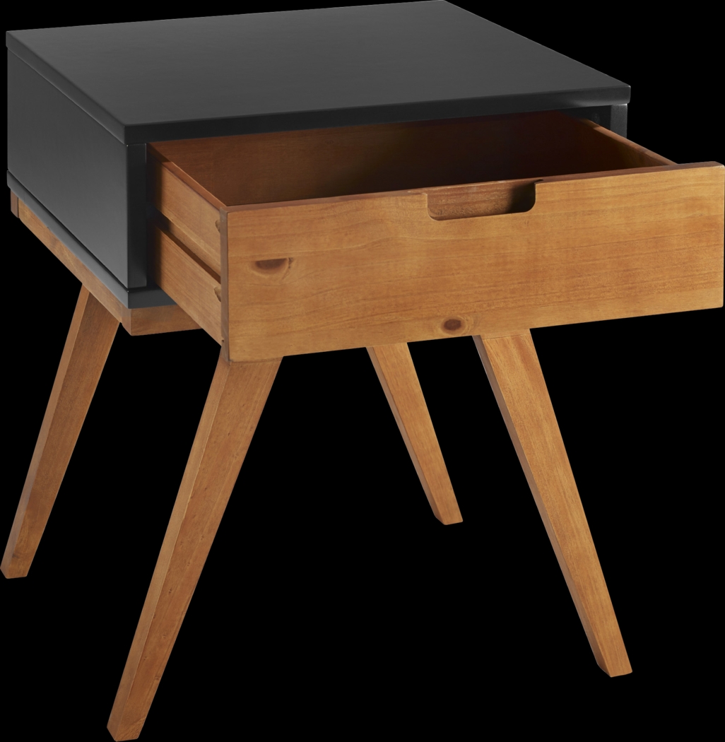 Demarcay Black Accent Table - Thumbnail - Image 2