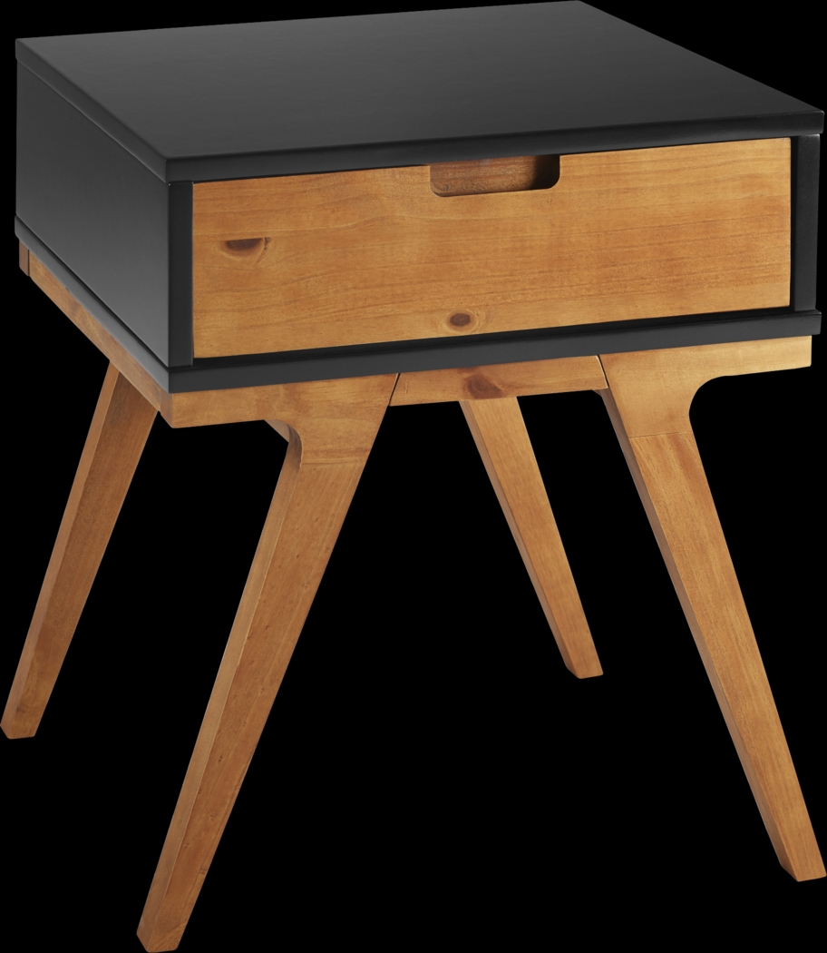 Demarcay Black Accent Table - Thumbnail - Image 1