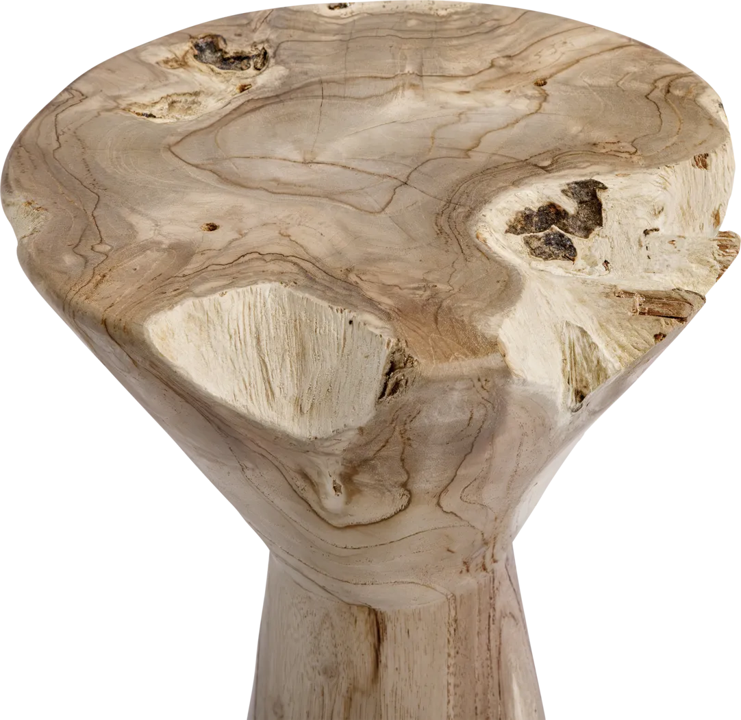 Dembi Outdoor Natural End Table - Image 5
