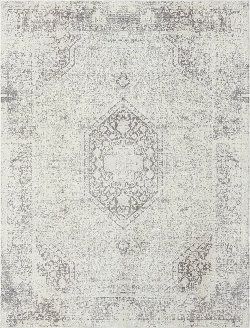 Dembo Gray 5'3 x 7' Rug - Thumbnail - Image 1