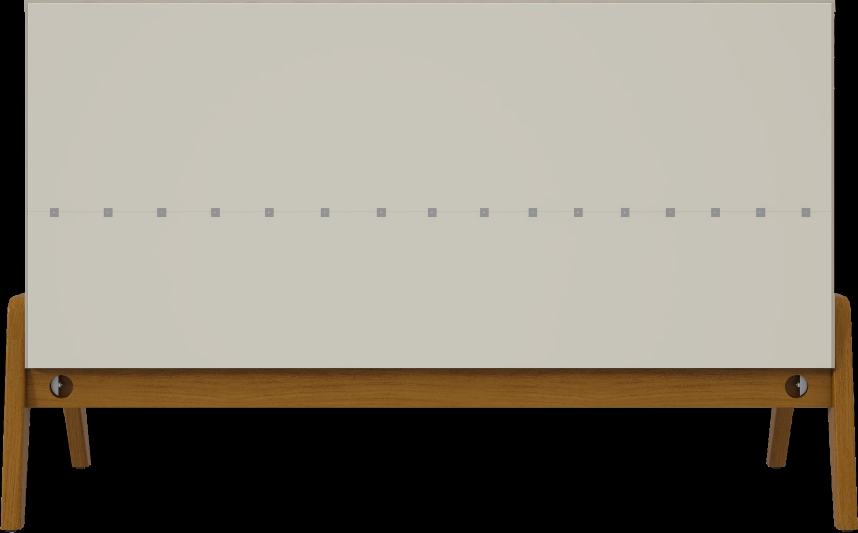 Demerest I White Sideboard - Thumbnail - Image 4