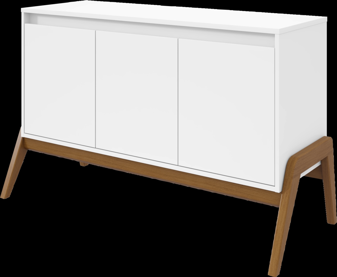 Demerest I White Sideboard - Thumbnail - Image 6