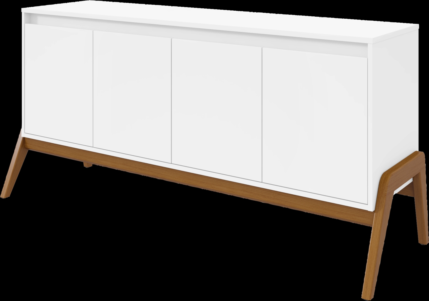 Demerest II White Sideboard - Thumbnail - Image 9
