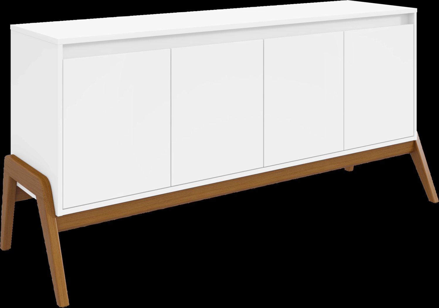 Demerest II White Sideboard - Thumbnail - Image 1