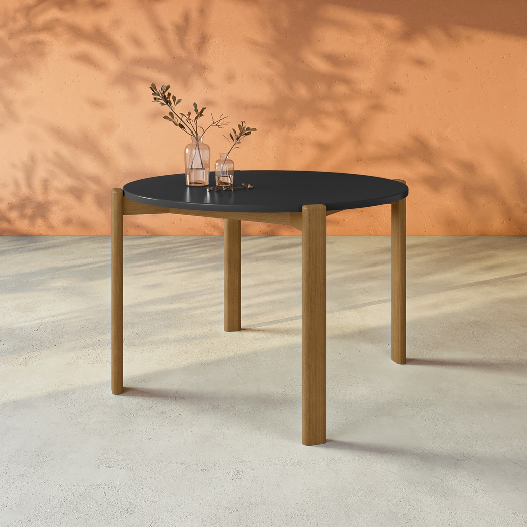 Demerest III Black Dining Table - Thumbnail - Image 2