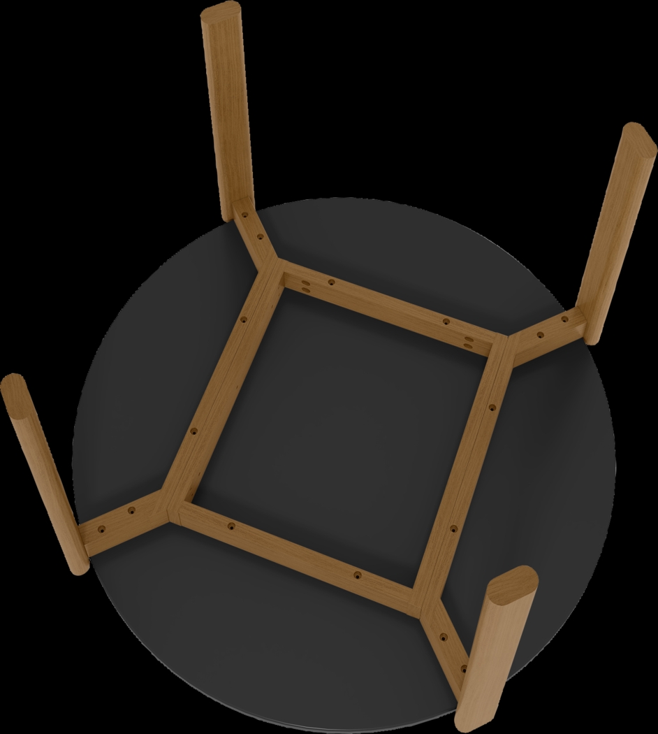 Demerest III Black Dining Table - Thumbnail - Image 7