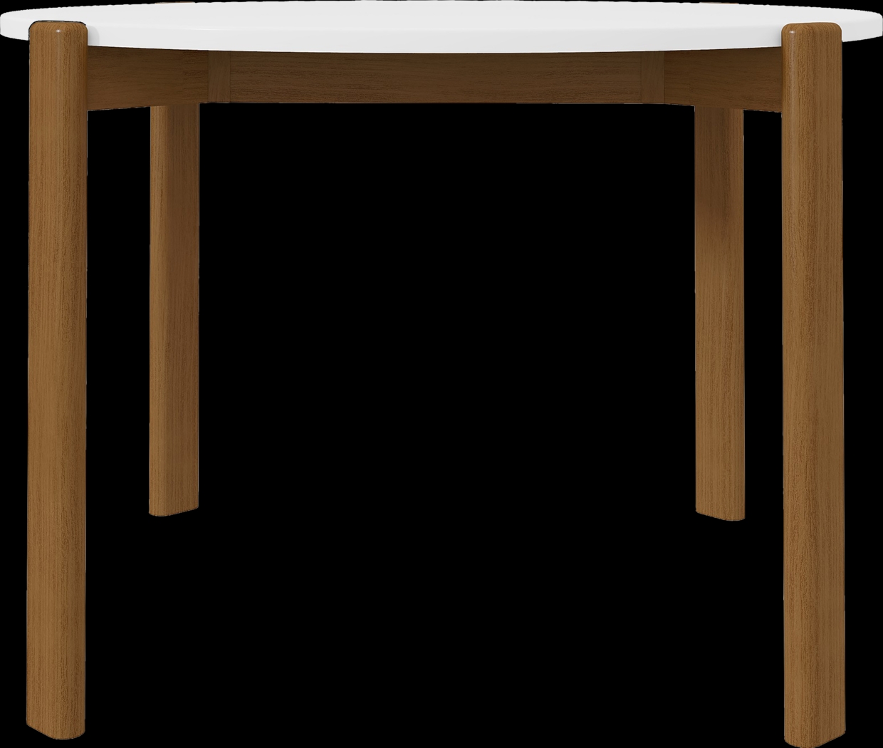 Demerest III White Dining Table - Thumbnail - Image 4