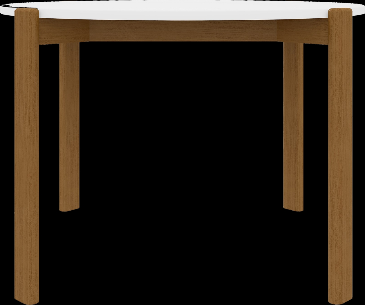 Demerest III White Dining Table - Thumbnail - Image 5