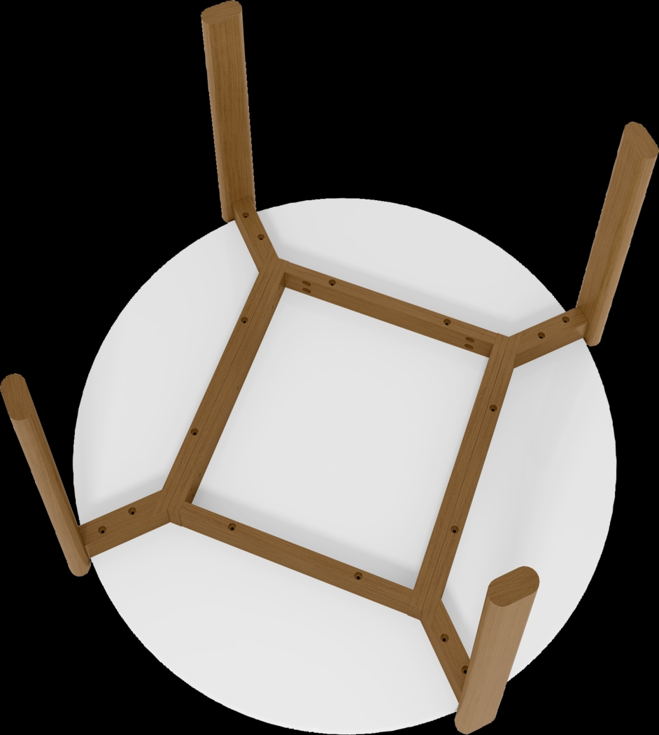 Demerest III White Dining Table - Thumbnail - Image 7