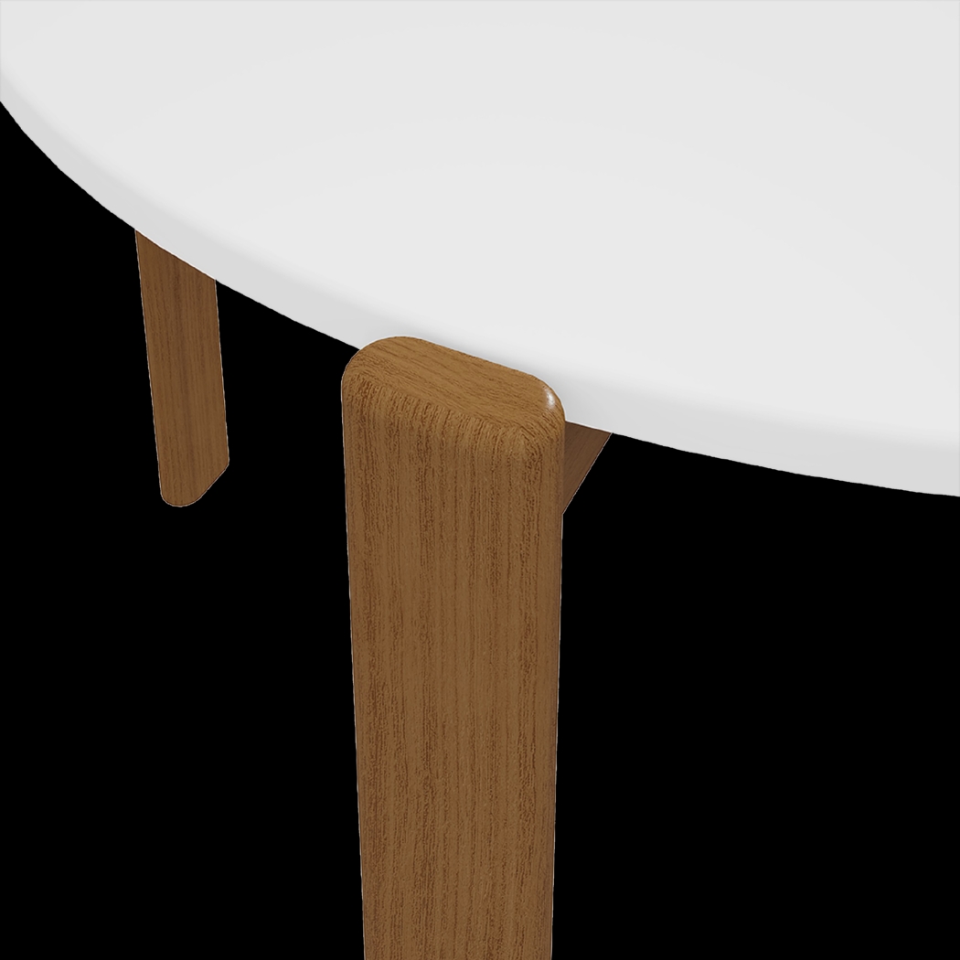 Demerest III White Dining Table - Thumbnail - Image 8