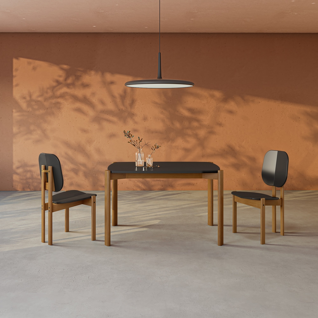 Demerest IV Black Dining Table - Thumbnail - Image 3