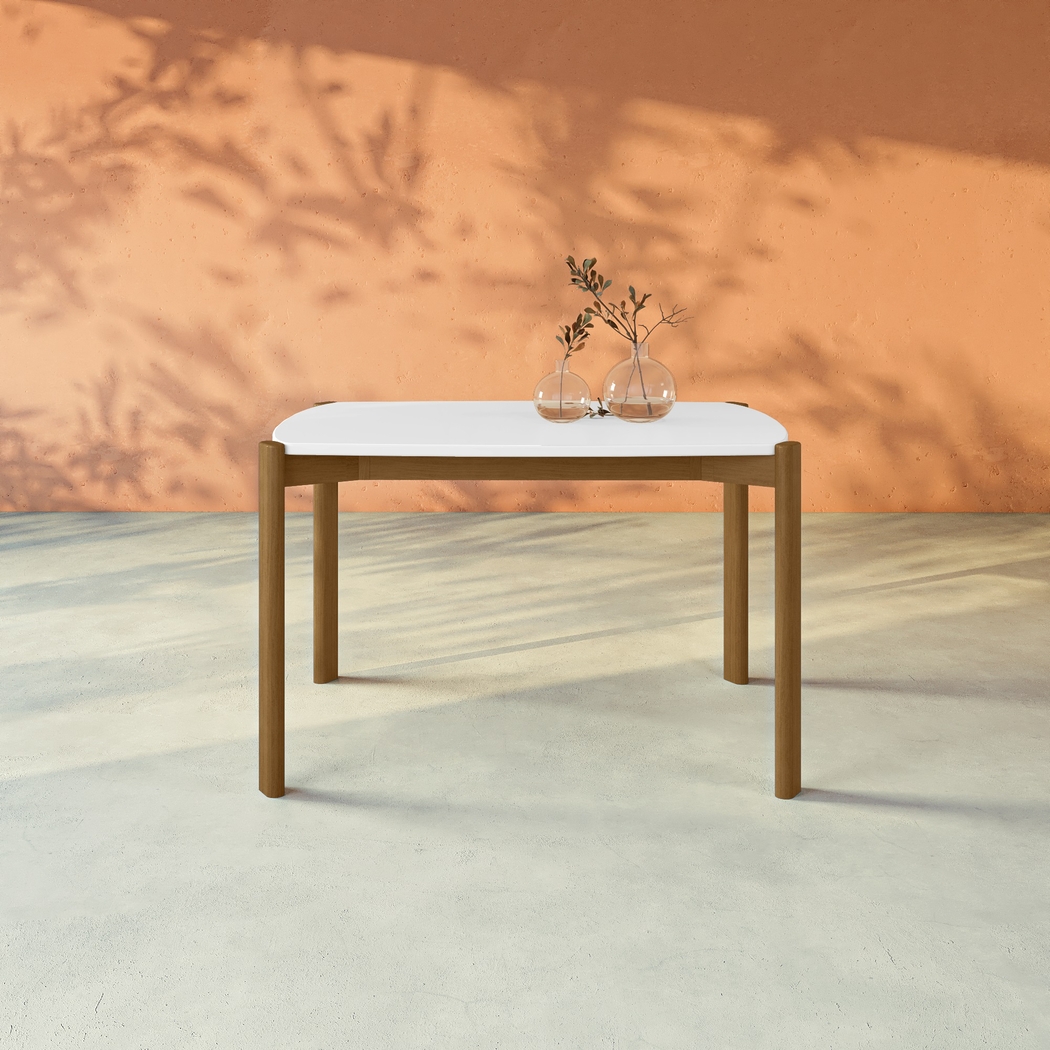 Demerest IV White Dining Table - Thumbnail - Image 3