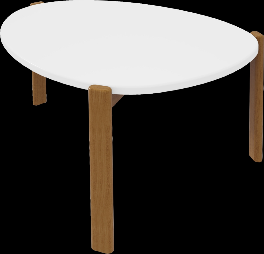 Demerest VI White Cocktail Table - Thumbnail - Image 1