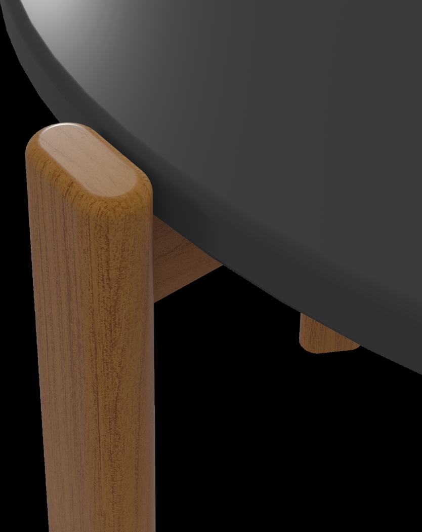 Demerest VII Black End Table - Thumbnail - Image 3