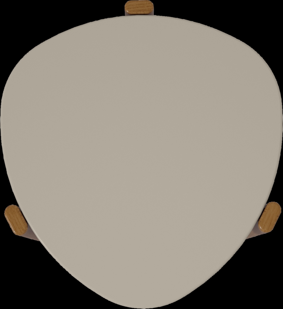 Demerest VII Off-White End Table - Thumbnail - Image 4