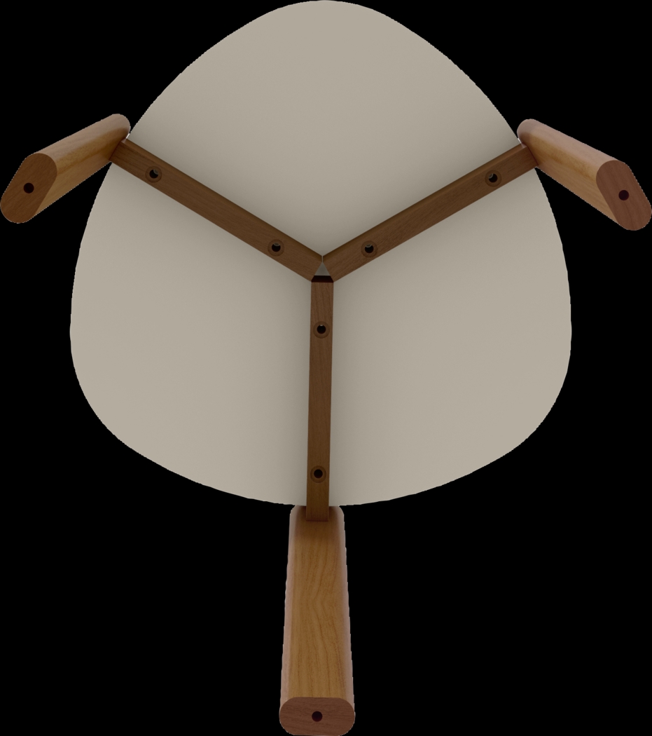 Demerest VII Off-White End Table - Thumbnail - Image 6