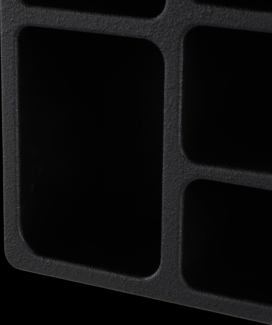 Demeze Black Wall Shelf - Thumbnail - Image 3