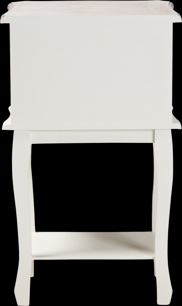 Demille White End Table - Thumbnail - Image 5