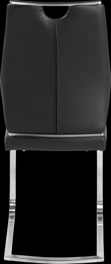 Demilo Black Side Chair, Set of 2 - Thumbnail - Image 5