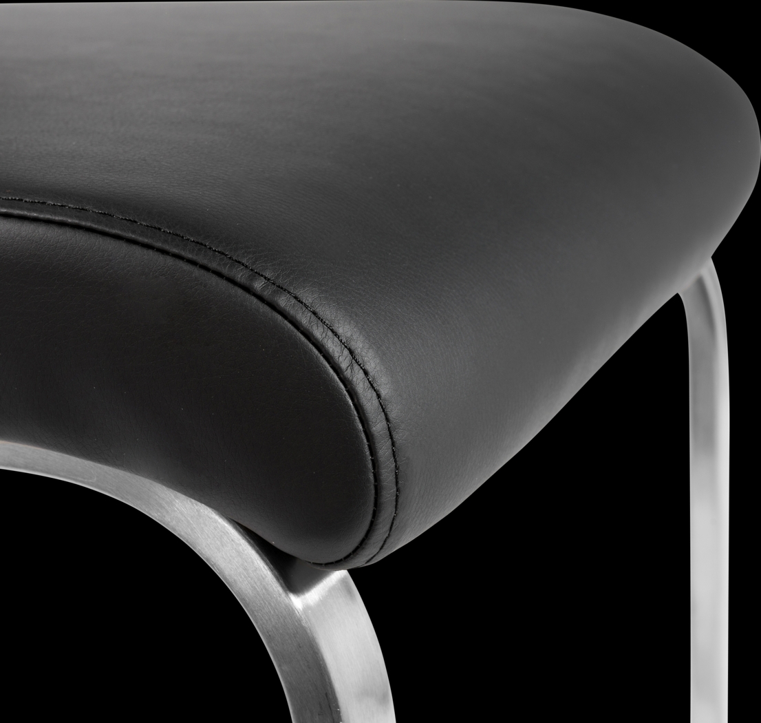 Demilo Black Side Chair, Set of 2 - Thumbnail - Image 7