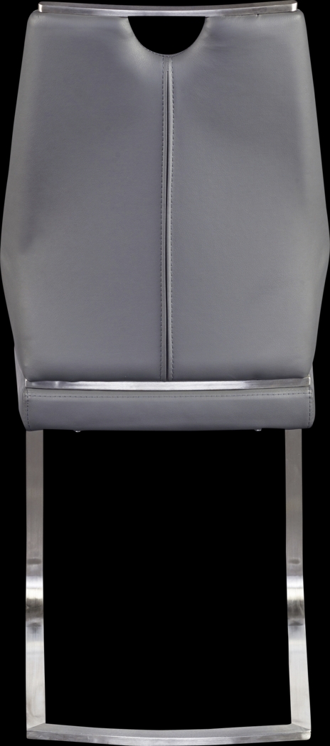 Demilo Gray Side Chair, Set of 2 - Thumbnail - Image 6