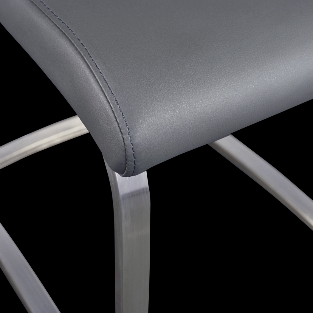 Demilo Gray Side Chair, Set of 2 - Thumbnail - Image 7