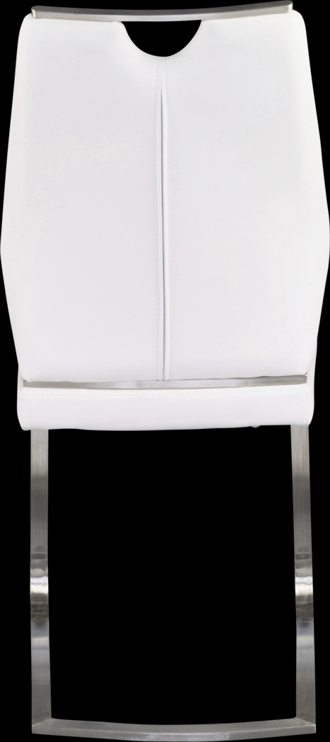 Demilo White Side Chair, Set of 2 - Thumbnail - Image 5