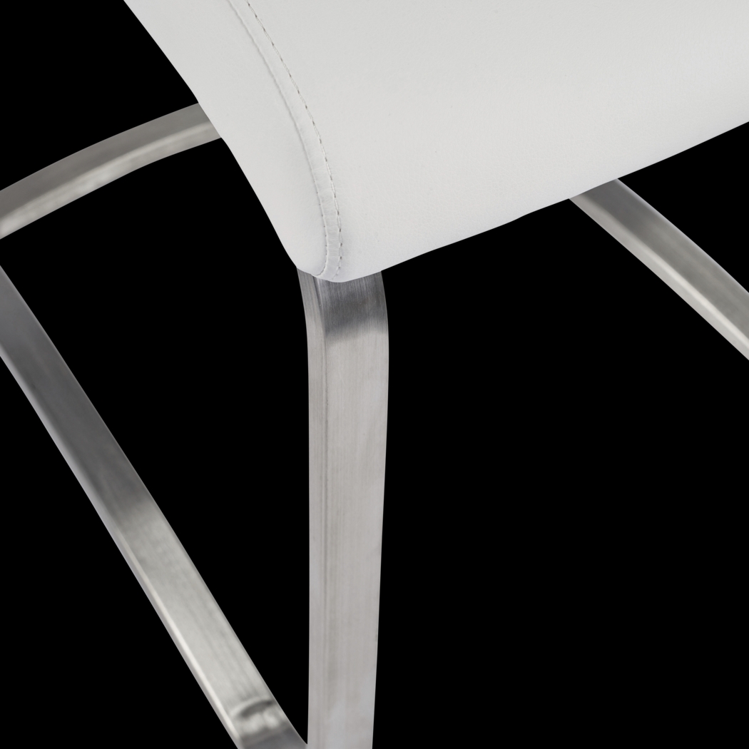 Demilo White Side Chair, Set of 2 - Thumbnail - Image 6