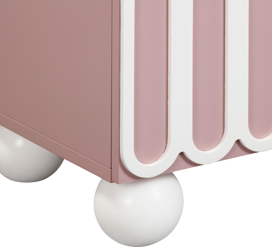 Demorest Mauve Nightstand - Thumbnail - Image 3